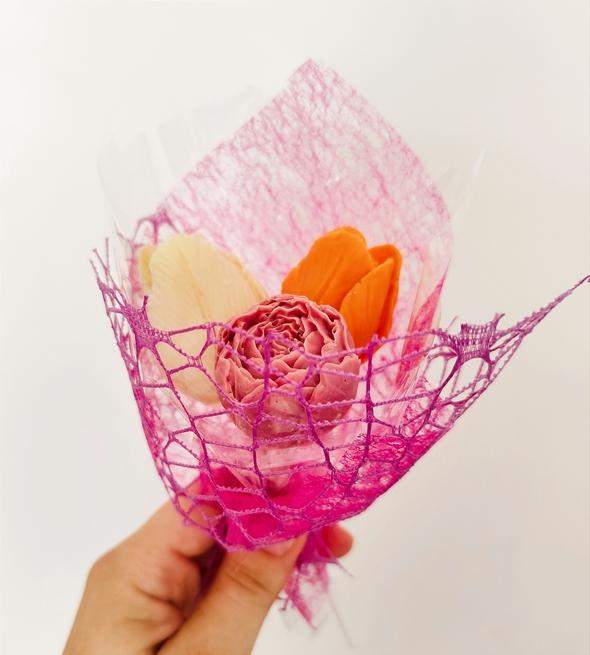 Bukiecik z 3 kwiatków 1