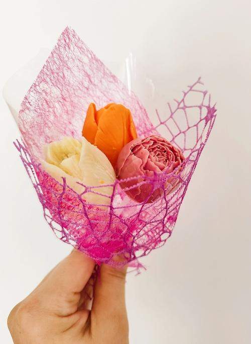 Bukiecik z 3 kwiatków 0